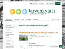 Tablet Screenshot of jarvenkyla.fi